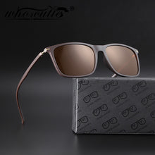 Load image into Gallery viewer, WHO CUTIE TR90 Sunglasses Men Polarized Sunnies UV400 Lens 2023 Brand Design Rectangular Male Sun Glasses for Driving S023