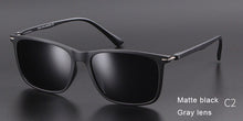 Load image into Gallery viewer, WHO CUTIE TR90 Sunglasses Men Polarized Sunnies UV400 Lens 2023 Brand Design Rectangular Male Sun Glasses for Driving S023