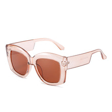 Load image into Gallery viewer, WHO CUTIE Trendy Square Green Oversized Sunglasses Women 2023 Retro Decor Acrylic Shade Eyewear Big Purple Men Sun Glasses UV400
