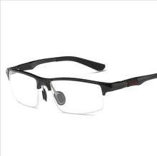 Load image into Gallery viewer, WIHODA Aluminum Magnesium Sportss Men&#39;s Glasses Frames , Outdoor AL-MG Spring Hinge Eyeglasses Glass Frame for Myopia F3121