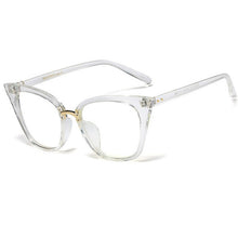 Load image into Gallery viewer, WIHODA Female Cat Eyes Precription Glasses Frame Women Black Eyeglass Optical Glass Frameme for Myopia Presbyopia Hyperopia F216