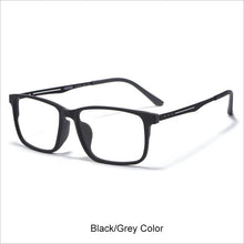 Load image into Gallery viewer, WIHODA Men&#39;s Pure Titanium+TR90 Full-Frame Glasses Frame ,Square Ultra-light Legs Elastic Paint Glass Frames for Myopia F8838