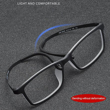 Load image into Gallery viewer, WIHODA Men&#39;s β Titanium + TR90 Square Myopia Glass Frames, Super Light Prescription Glasses Frame for Hyperopia Eyeglasses F3048