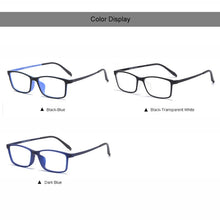 Load image into Gallery viewer, WIHODA Men&#39;s β Titanium + TR90 Square Myopia Glass Frames, Super Light Prescription Glasses Frame for Hyperopia Eyeglasses F3048