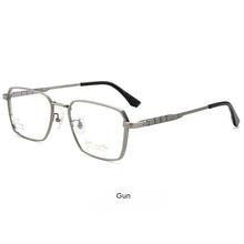 Load image into Gallery viewer, WIHODA Pure Titanium Square Business Men&#39;s Glass Frame, Optical Glasses Frame for Myopia Prescription Eyeglasses F90007