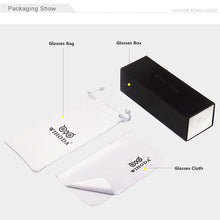 Load image into Gallery viewer, WIHODA Pure Titanium Square Business Men&#39;s Glass Frame, Optical Glasses Frame for Myopia Prescription Eyeglasses F90007