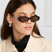 Load image into Gallery viewer, WOENFEL  Sunglasses Vintage Sun Glasses Shades Women Classic Designer Rectangle Small Frame Leopard Travel Glasses
