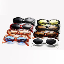 Load image into Gallery viewer, WOENFEL  Sunglasses Vintage Sun Glasses Shades Women Classic Designer Rectangle Small Frame Leopard Travel Glasses