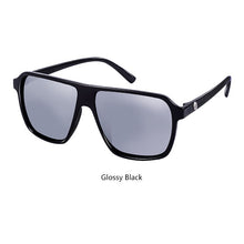 Load image into Gallery viewer, WUE Retro Square Sunglasses Steampunk Men Women Brand Designer Glasses SKULL Logo Shades UV Protection Gafas