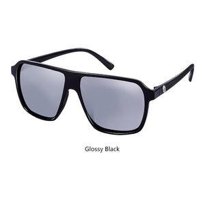 WUE Retro Square Sunglasses Steampunk Men Women Brand Designer Glasses SKULL Logo Shades UV Protection Gafas