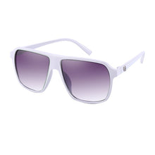 Load image into Gallery viewer, WUE Retro Square Sunglasses Steampunk Men Women Brand Designer Glasses SKULL Logo Shades UV Protection Gafas