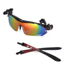 Load image into Gallery viewer, Walleva WSG001 Polarized Sunglasses With TR90 Frame, Prescription Lenses Insert, Hat Clip And Removable Arms USA shipping