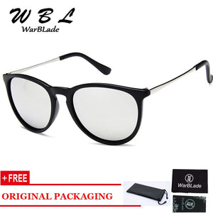 WarBLade 2023 Men Retro Male Round Sunglasses Women Brand Designer Sun Glasses for Women Alloy Mirror Sunglass Ladies Shades