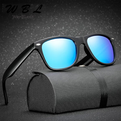 WarBLade 2023 Sunglasses Men Polarized Sunglasses Mirrors Coating Points Black Frame Mens Eyewear Sun Glasses