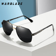 Load image into Gallery viewer, WarBLade Men&#39;s Polarized Sunglasses Brand Designer Pilot Male Metal Frame Sun Glasses Driving Goggles For Men UV High Quality
