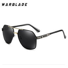 Load image into Gallery viewer, WarBLade Men&#39;s Polarized Sunglasses Brand Designer Pilot Male Metal Frame Sun Glasses Driving Goggles For Men UV High Quality