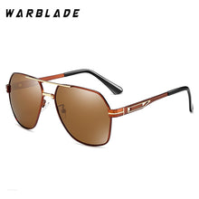 Load image into Gallery viewer, WarBLade Men&#39;s Polarized Sunglasses Brand Designer Pilot Male Metal Frame Sun Glasses Driving Goggles For Men UV High Quality