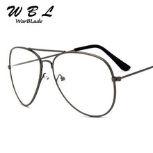 Load image into Gallery viewer, WarBLade Classic Pilot Glasses Transparent Clear Glasses women Alloy Frame Optics Aviation Eyeglasses Men Lens 2023 Hot