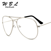Load image into Gallery viewer, WarBLade Classic Pilot Glasses Transparent Clear Glasses women Alloy Frame Optics Aviation Eyeglasses Men Lens 2023 Hot