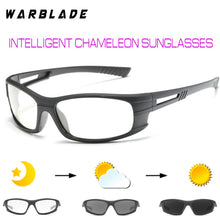 Carica l&#39;immagine nel visualizzatore di Gallery, WarBLade Intelligent Photochromic Sunglasses Men Driving Anti-Glare Polarized Sunglasses Chameleon Discoloration Sun glasses