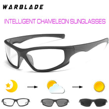 Carica l&#39;immagine nel visualizzatore di Gallery, WarBLade Intelligent Photochromic Sunglasses Men Driving Anti-Glare Polarized Sunglasses Chameleon Discoloration Sun glasses