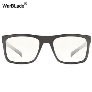 WarBLade Intelligent Photochromic Sunglasses Men Driving Anti-Glare Polarized Sunglasses Chameleon Discoloration Sun glasses