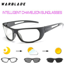 Carica l&#39;immagine nel visualizzatore di Gallery, WarBLade Intelligent Photochromic Sunglasses Men Driving Anti-Glare Polarized Sunglasses Chameleon Discoloration Sun glasses