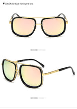 Load image into Gallery viewer, WarBLade Oversize Square Sunglasses Men Women Sun Glasses Male Driving Superstar  Brand Designer oculos de sol feminino