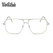 Load image into Gallery viewer, WarBLade Vintage Gold Metal Frame Eyeglasses Mens Womens Sun glasses Retro Square Optical Lens Eyewear Nerd Clear Lens Glasses