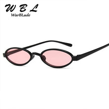 Load image into Gallery viewer, WarBLade Vintage Small Oval Sunglasses Women Round Metal Frame Steampunk Sunglasses Women Shade Glasses Retro UV400
