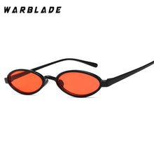 Load image into Gallery viewer, WarBLade Vintage Small Oval Sunglasses Women Round Metal Frame Steampunk Sunglasses Women Shade Glasses Retro UV400