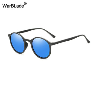 WarBLade Women Men Polarized Sunglasses Round Small Night Vision Sun Glasses Anti-glare Night Driving Goggle UV400 Eyewear Gafas