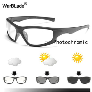 WarBlade 2023 Men Night Vision Glasses Polarized Photochromic Sunglasses Male Day Night Driving Anti-glare Goggles Sun glasses