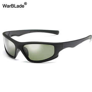 WarBlade 2023 Men Night Vision Glasses Polarized Photochromic Sunglasses Male Day Night Driving Anti-glare Goggles Sun glasses