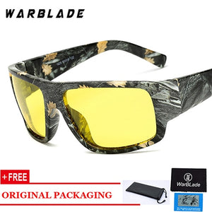 WaraBLade Night Vision Glasses Male Anti-glare HD Polarized Sunglasses Men Women Driving Glasses Yellow Driver Eyewear 1028