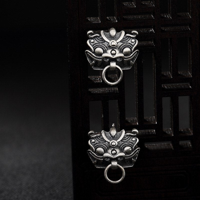 Ways God Beast Dramatic Earrings Hipster Character Lady Paragraph Earrings Wholesale