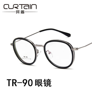 When the circular TR90 frame can be flat light frames 2657 students with myopia frame mirror