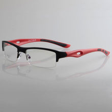 Load image into Gallery viewer, White Glasses Frame Men Sports TR90 Eyeglasses Man Style Semi Rimless Ultra Light Spectacles Eyewear for Optic