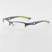 Load image into Gallery viewer, White Glasses Frame Men Sports TR90 Eyeglasses Man Style Semi Rimless Ultra Light Spectacles Eyewear for Optic