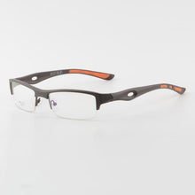 Load image into Gallery viewer, White Glasses Frame Men Sports TR90 Eyeglasses Man Style Semi Rimless Ultra Light Spectacles Eyewear for Optic