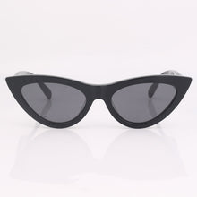 Load image into Gallery viewer, White acetate cat eye sunglasses women