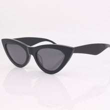 Load image into Gallery viewer, White acetate cat eye sunglasses women