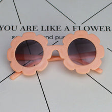 Load image into Gallery viewer, 2023 arrived Sun Flower Round Cute kids sunglasses UV400 Boy&amp;girl Lovely baby glasses Children Oculos de sol