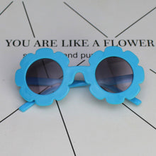 Load image into Gallery viewer, 2023 arrived Sun Flower Round Cute kids sunglasses UV400 Boy&amp;girl Lovely baby glasses Children Oculos de sol