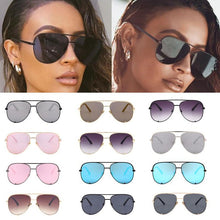 Load image into Gallery viewer, Gradient Sunglasses Women Trendy Summer Traveling Cute Sun Glasses Gold Brown Shades for men UV400 Bulk