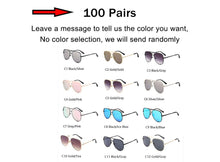 Load image into Gallery viewer, Gradient Sunglasses Women Trendy Summer Traveling Cute Sun Glasses Gold Brown Shades for men UV400 Bulk