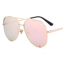 Load image into Gallery viewer, Gradient Sunglasses Women Trendy Summer Traveling Cute Sun Glasses Gold Brown Shades for men UV400 Bulk