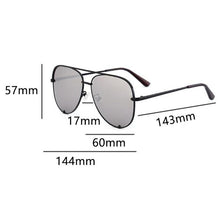 Load image into Gallery viewer, Gradient Sunglasses Women Trendy Summer Traveling Cute Sun Glasses Gold Brown Shades for men UV400 Bulk