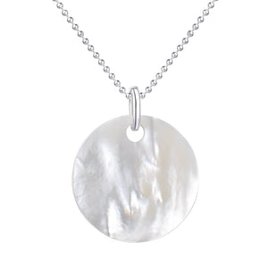 Wholesale Large Mother Of Pearl Disc Pendant Necklace For Women TS-PA121