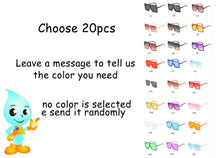 Carica l&#39;immagine nel visualizzatore di Gallery, Shades Black Oversized Square Sunglasses  2023 Popular Retro Big Flat Top Plastic Men Sun Glasses Bulk UV400